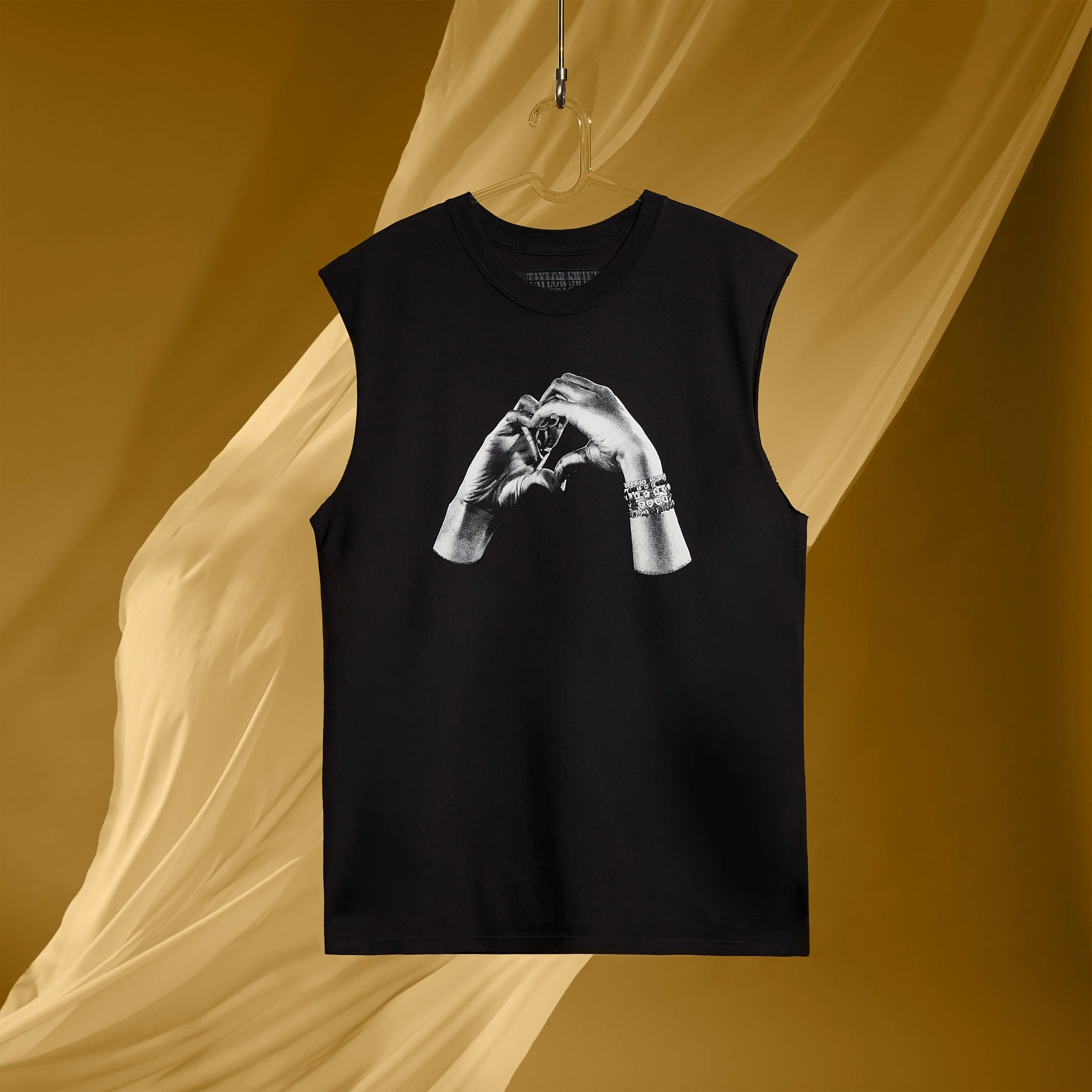Taylor Swift | The Eras Tour Heart Hands Oversized Muscle Tank - Image 2