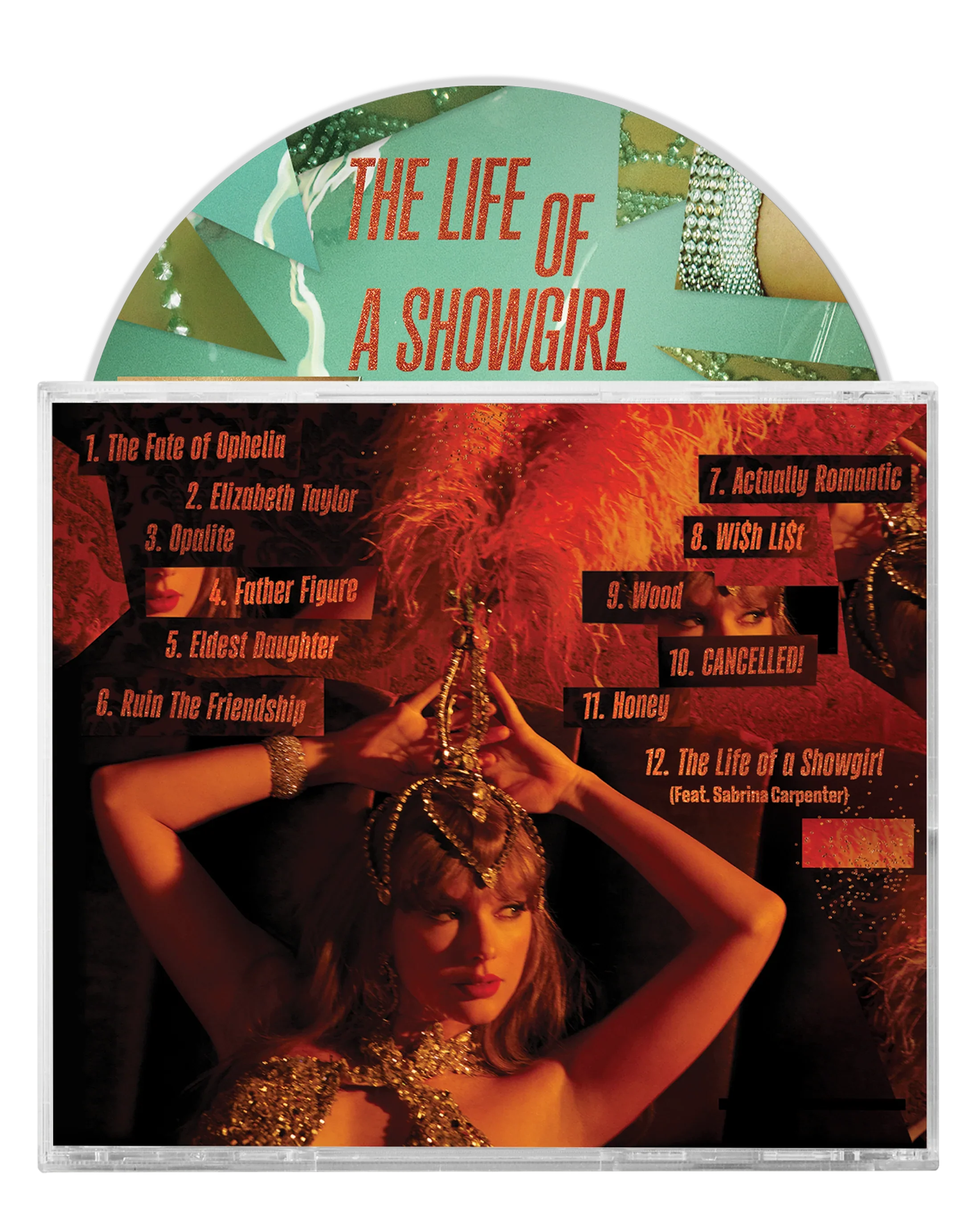 The Life of a Showgirl: Sweat and Vanilla Perfume CD with Poster - Image 2